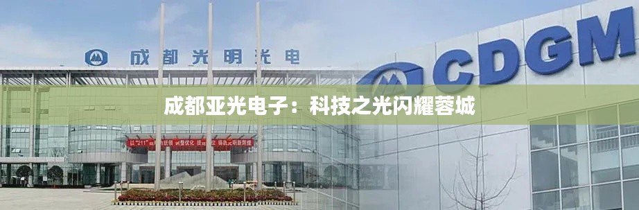 成都亚光电子:科技之光闪耀蓉城