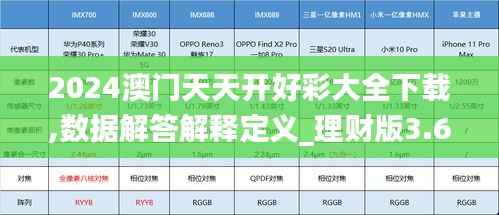 2024澳门天天开好彩大全下载,数据解答解释定义_理财版3.696