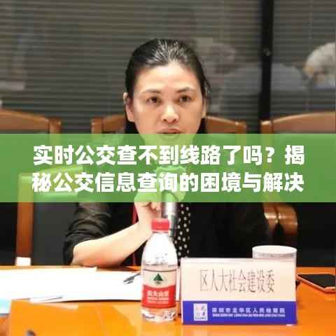 实时公交查不到线路了吗?揭秘公交信息查询的困境与解决方案