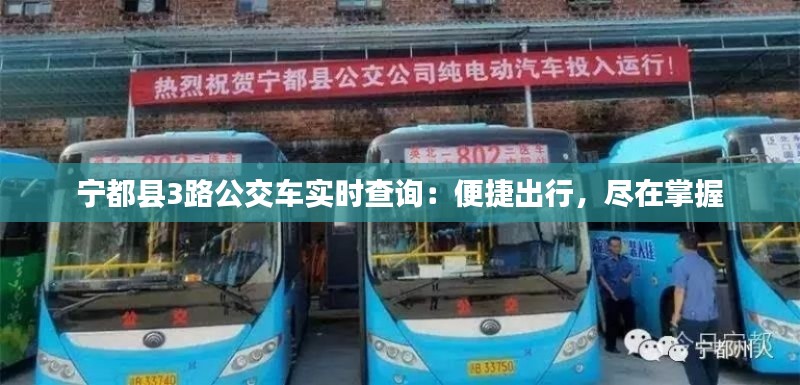 宁都县3路公交车实时查询：便捷出行，尽在掌握