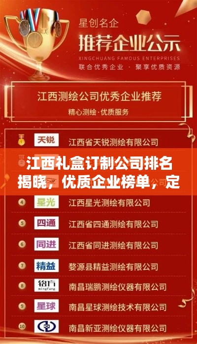 江西礼盒订制公司排名揭晓，优质企业榜单，定制首选！