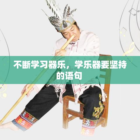 不断学习器乐，学乐器要坚持的语句 