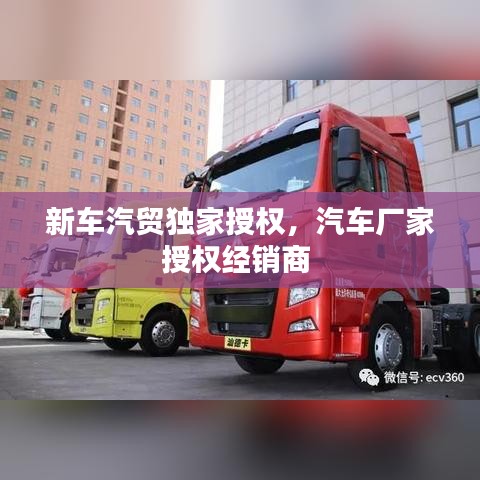 新车汽贸独家授权，汽车厂家授权经销商 