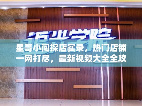 星哥小闯探店实录，热门店铺一网打尽，最新视频大全全攻略！
