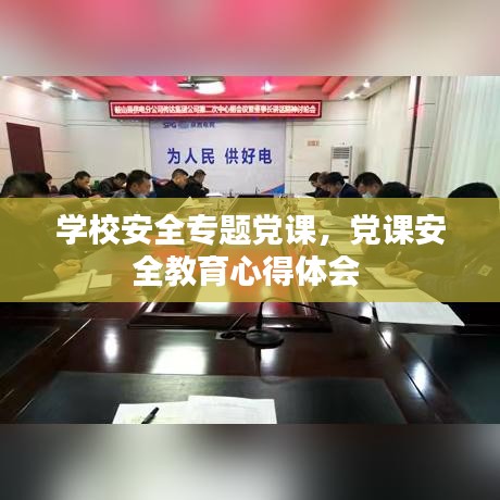 学校安全专题党课，党课安全教育心得体会 