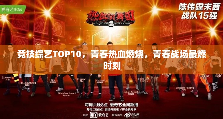 竞技综艺TOP10,青春热血燃烧,青春战场最燃时刻