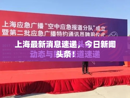 上海最新消息速递,今日新闻头条!